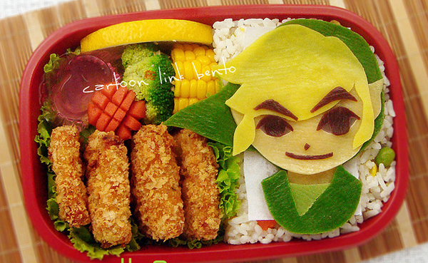 cartoon-link-bento-box